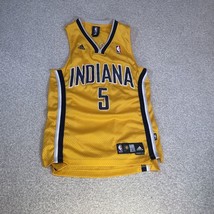 Adidas Indiana Pacers TJ Ford #5 NBA Basketball Stitched Jersey Adult Small - £23.52 GBP