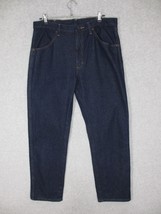 Rustler Men&#39;s Jeans 34 x 30 Straight Leg Regular Fit Dark Wash  NWT - £20.83 GBP