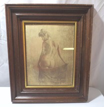 Vintage Antiqued style  Nude Woman Framed Print Ken Erickson - £79.92 GBP