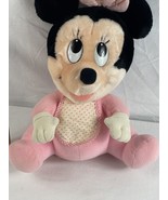 Vintage Playskool 1984 Disney Babies Minnie Mouse Plush Hasbro 12” - €10,81 EUR