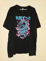 Zuni T-Shirt Men&#39;s 2XL Black Short Sleeve Crew Neck Graphic Comfort Casu... - $27.71