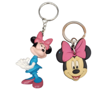 Minnie Mouse PVC and Bendable Key Chain Action Figure Disney Minnie Mouse - £7.78 GBP
