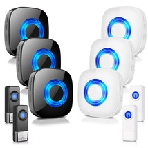 Wireless Doorbell Door Bell Chimes With Mute Mode, 58 Ringtones&amp;5 Volume... - $115.99