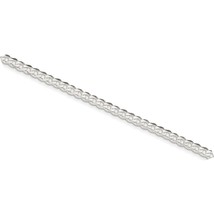 Jewelry Sterling Silver 4.5mm Curb Chain - £189.59 GBP