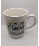 Rae Dunn  Double sided  &quot;keep Calm and carry a ball&quot; Mug  Artisan Collec... - £19.06 GBP