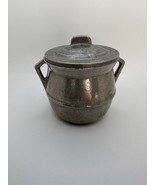 Vintage Aluminum Tea / Sugar Jar 3.5 x 3.5 inches NB3 - €13,20 EUR