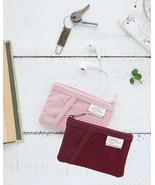 MESH MINI WALLET / Credit Card Holder / Pocket Mini Wallet / Coin Purse ... - $25.38 CAD