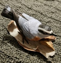 Lenox Red - Breasted Nuthatch Garden Bird Collection Fine Porcelain Figurine - £17.18 GBP