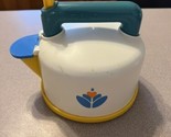 Vintage 1987 Fisher Price Fun with play Food Whistling Tea Pot Kettle - $17.81