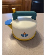 Vintage 1987 Fisher Price Fun with play Food Whistling Tea Pot Kettle - £14.21 GBP