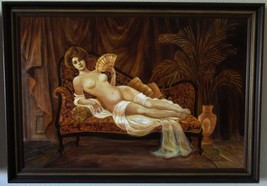 Evelyn Nesbit brown sepia Original Painting - £7,993.55 GBP