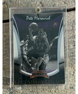 2006-07 Press Pass Legends Legendary Legacy Pete Maravich #LL7 HOF Plast... - £9.10 GBP