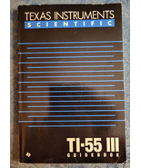 Texas Instruments Scientific Calculator TI-55 III Guidebook (1985) - $11.99 CAD