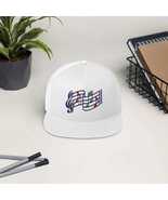 Stylish Women&#39;s Snapback Cap with Musical Design - $24.60