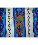 1990s RUSTIC Metal Christmas Ornament NATIVE AMERICAN Vintage Tex-Mex Pr... - $15.98 CAD