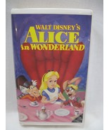 Vintage Alice in Wonderland (VHS) Clam Shell Black Diamond Edition 036 D... - $29.02