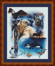 ALASKA - pdf x stitch chart  Original Artwork ©  Steven Michael Gardner - £9.43 GBP
