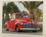 1951 Red Chevrolet 3100 Pickup Truck Photo Fridge Magnet 3.5x2.75&quot; NEW - £2.83 GBP