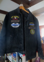 Vintage Vietnam Veteran Leather Bomber Jacket Patches 101st Airborn Army... - $102.84