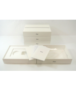 Apple iPad Box Lot of 4 8th Generation Wi-Fi 32GB Empty Box ONLY + Inserts - £36.02 GBP