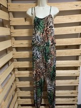 Primi Animal Print Romper Woman’s Size M Safari Jungle KG Casual - $14.84