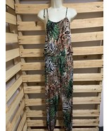 Primi Animal Print Romper Woman’s Size M Safari Jungle KG Casual - $20.35 CAD