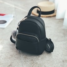 Women Backpack School Bag Leather Softback Multi-Function Waterproof Small Casua - £25.24 GBP