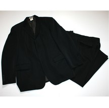 Mantique Men&#39;s Black Suit Blazer size US 44 Pant Inseam 30 - £63.94 GBP