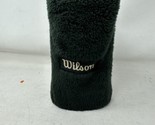 Wilson #1 Driver Furry Fuzzy Golf Club Head Cover Plush Green 9” Vintage - £6.95 GBP