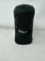 Wilson #1 Driver Furry Fuzzy Golf Club Head Cover Plush Green 9” Vintage - £6.98 GBP