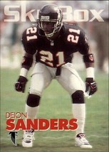 DEION SANDERS 1993 SKYBOX # 12 - $32.38 MXN