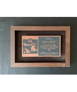 1989 Ups 20 Ans De Service Appréciation Award Métal Bois Plaque Personna... - €80,42 EUR