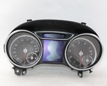 Speedometer 105K Miles 156 Type GLA250 Fits 2018 MERCEDES GLA-CLASS OEM ... - $292.49