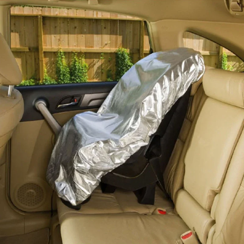 1PCS 50x50cm Car Seat Baby Seat Sun Shade Protector For Children Kids Al... - £11.65 GBP