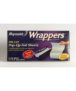 25 Pack Reynolds Wrappers Pre Cut Pop Up Aluminum Foil Sheets Easy Use! ... - $189.41 MXN