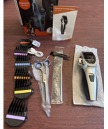 4 in 1 Dog/Pet Grooming Kit Low Noise Cordless Rechargeable 6 Guards Sci... - $32.65