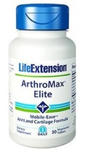 MAKE OFFER! 2 Pack Life Extension Arthromax Elite New Formula! 30 veg tabs image 2