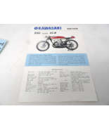 KAWASAKI A1-R 250 F21M MX 250 ROAD RACER ORIGINAL SALES BROCHURE - $40.59