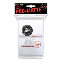 Ultra Pro Deck Protector: PRO: Matte White (100) - $13.90