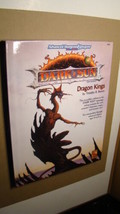 DARK SUN - DRAGON KINGS *NEW VF/NM 9.0* DUNGEONS DRAGONS HARDBACK - $38.00