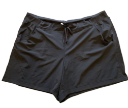 RBX Dark Gray Drawstring Waist Shorts Size 3X - $265.92 MXN