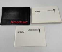 2006 Pontiac Grand Prix Owners Manual Handbook Set with Case OEM B02B41042 - £14.10 GBP