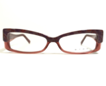ETRO Eyeglasses Frames MOD.VE9800 COL.1DQ Red Paisley Clear Pink 52-14-140 - $60.56