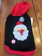 Pet Costume Size S Pet Hoodie Holiday Santa LED Light Up Ships N 24h - $26.72