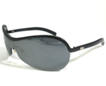 Max Mara Sonnenbrille MM 162/S Z3s Schwarze Rahmen mit Shield Gespiegelt... - $41.59