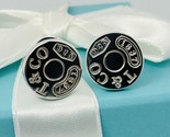RARE Tiffany &amp; Co 1837 Round Cufflinks in Sterling Silver - $369.00