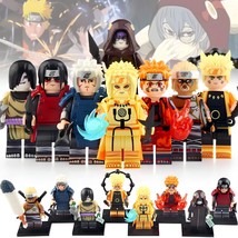 8pcs Naruto Shippuden 4th Great Ninja Anime Minifigures Set Weapons Acce... - £28.38 GBP