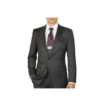 Men's Soft Wool Cashmere Single Breasted Suit Giorgio Cosani 900 Dark Gray image 5