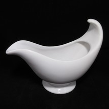 Oggi White Porcelain Sause Milk Gravy Boat - £9.34 GBP