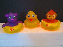 Vintage Light-up Floating Baby Kids Bath Toy Animals Safe Water Activated  - £10.38 GBP